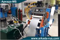 Acceptance tests of the automatic cold forming line for the production of details with a metal thickness up to 0.5 mm