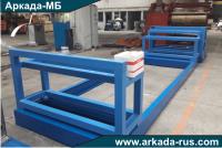 Steel coil longitudinal cutting machine LA 82 ARKADA-MB Smolensk Russia