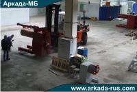 ARKADA-MB assembly start of automatic rolled metal slitting line LA 182 for metal thickness of 0.4 - 0.8 mm and a width of 1250 mm