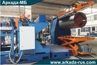 ARKADA-MB Acceptance of delivery of automatic rolled metal slitting line LA 182 for metal thickness of 0.4 - 0.8 mm and a width of 1250 mm